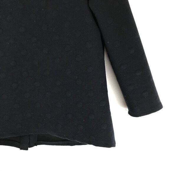 W5 ¾ sleeve navy blue polka dot sweater - Picture 5 of 10